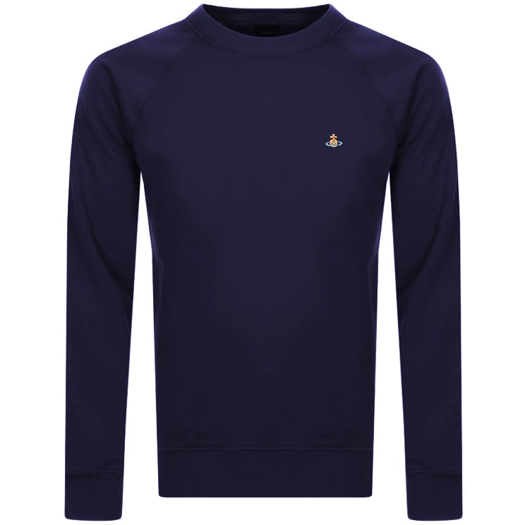 Alternative Image for ProductVivienne Westwood Raglan Crew Sweatshirt Navy1